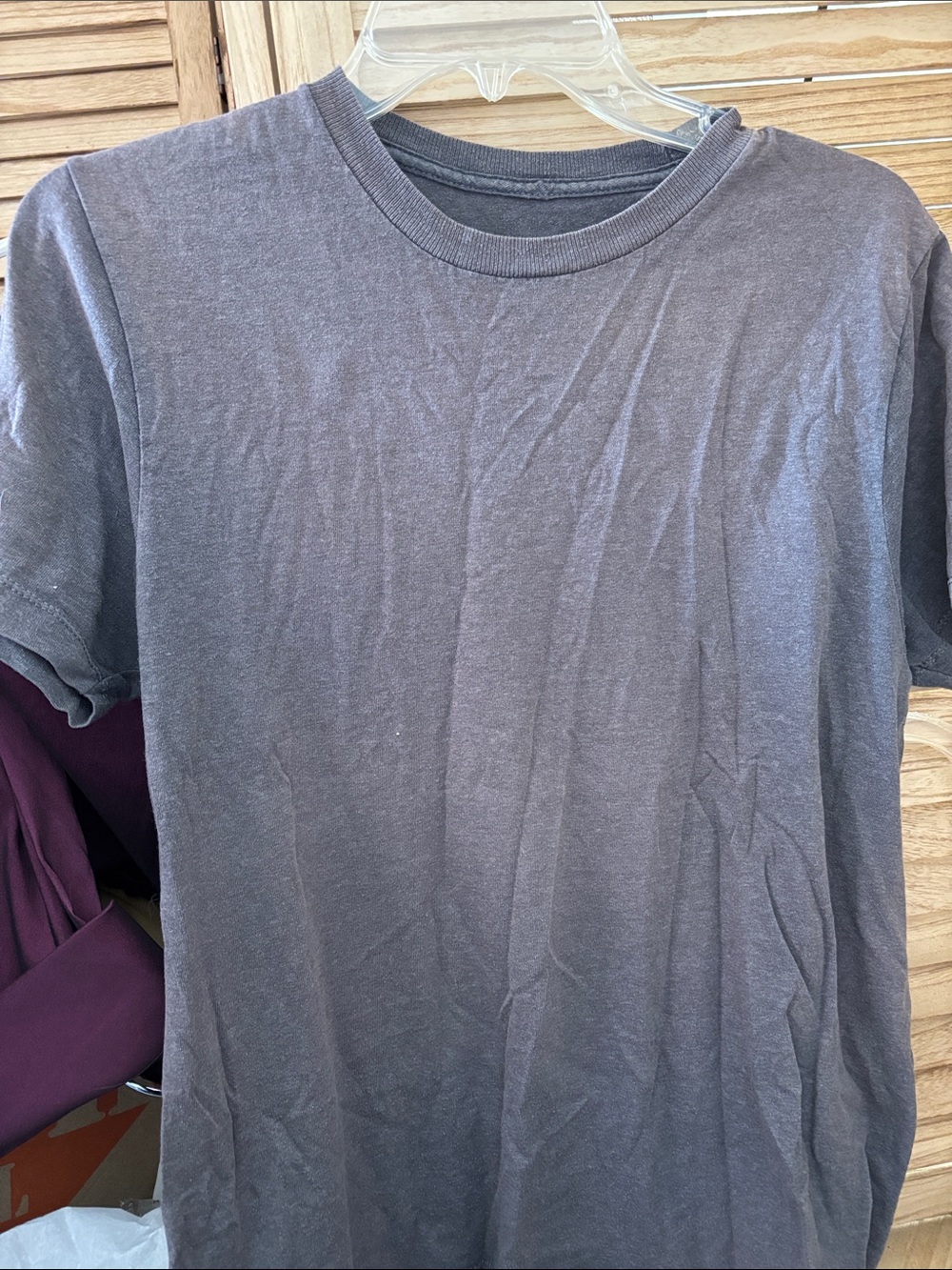 Classic Crewneck Men’s T-Shirt — Gray Small